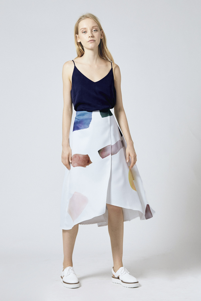 Birthstone Overlap Skirt