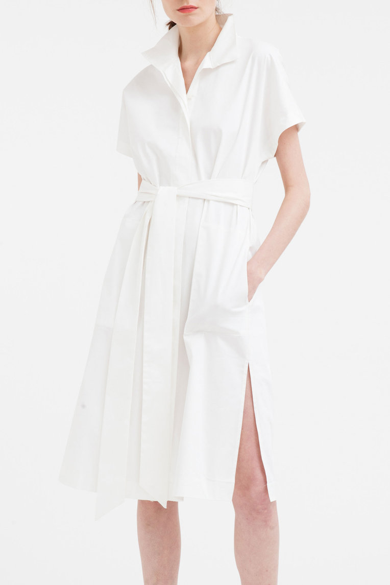Cotton Shirt Dress