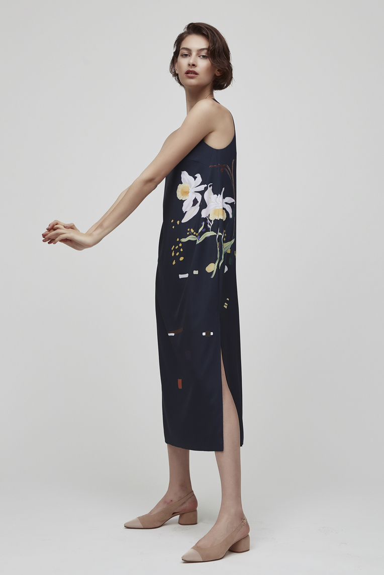 Lily of the Valley Maxi Dress