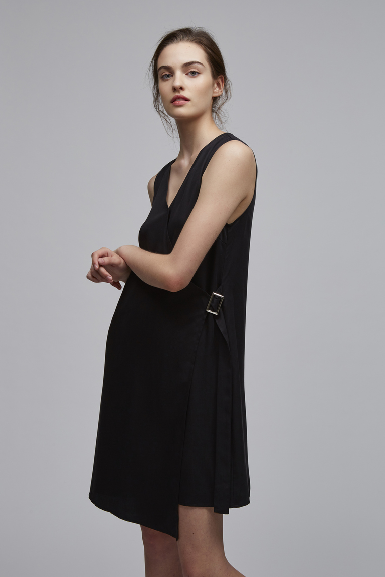 Tencel Buckle Dress