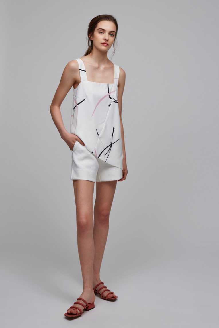 Canvas Handkerchief Top