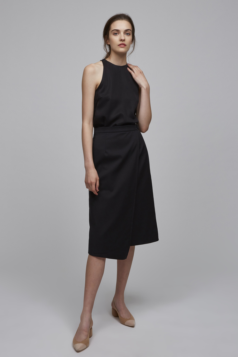 Canvas Overlap Skirt