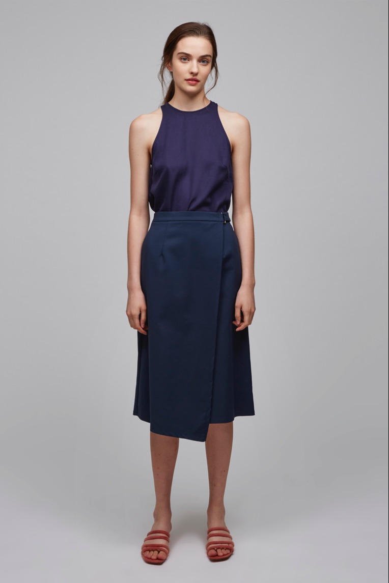 Canvas Overlap Skirt