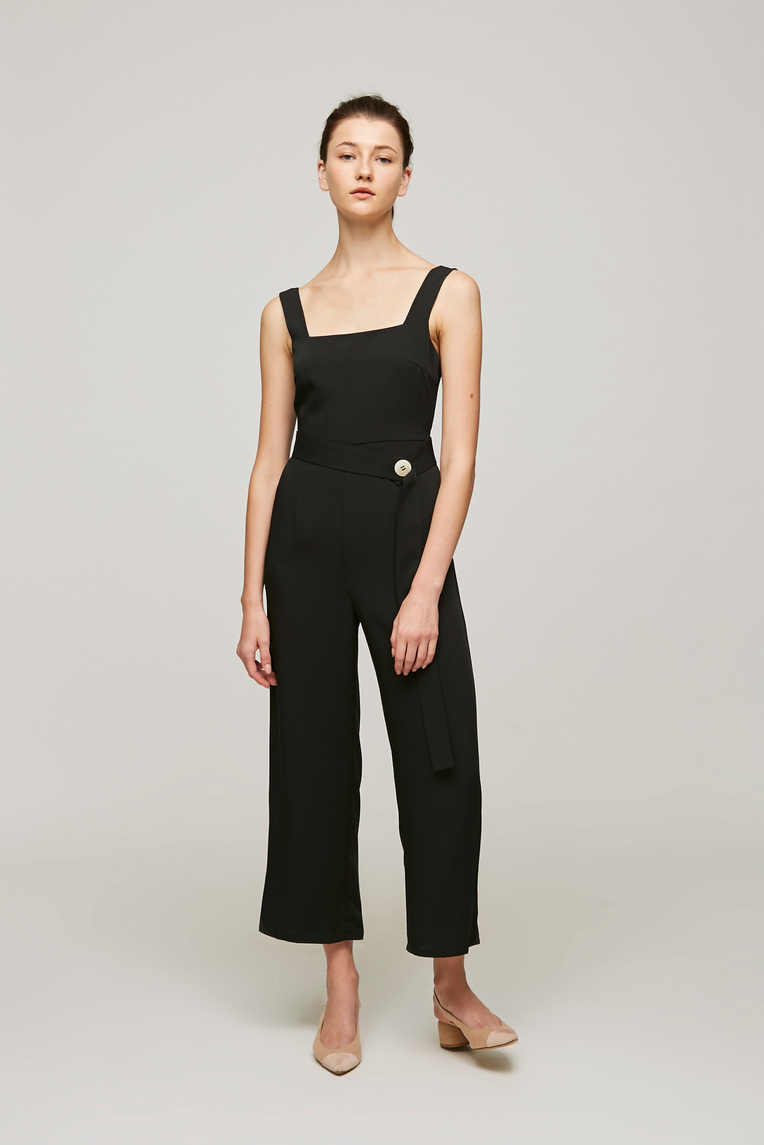 Square Neck Jumpsuit