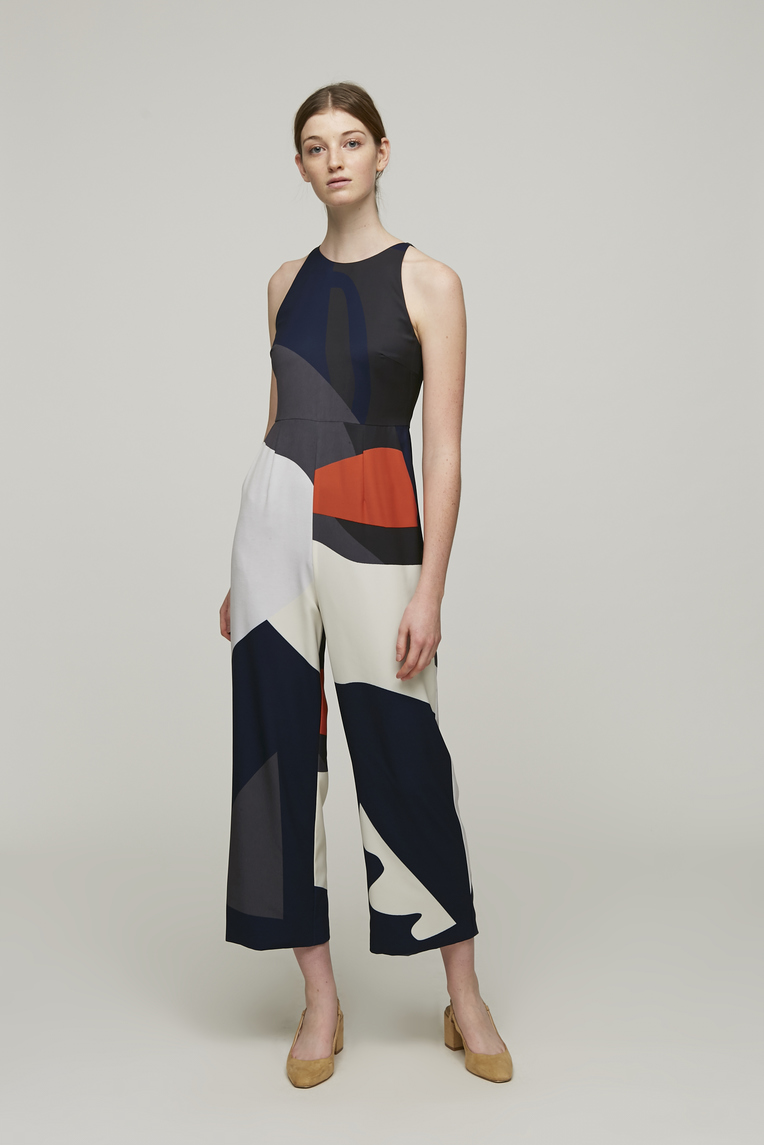 Roadmap Open-Back Jumpsuit