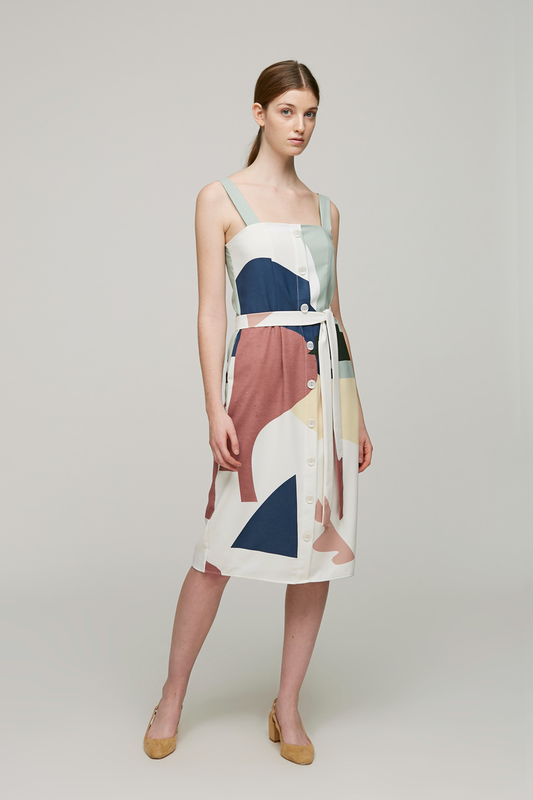 Roadmap Straight-Cut Dress