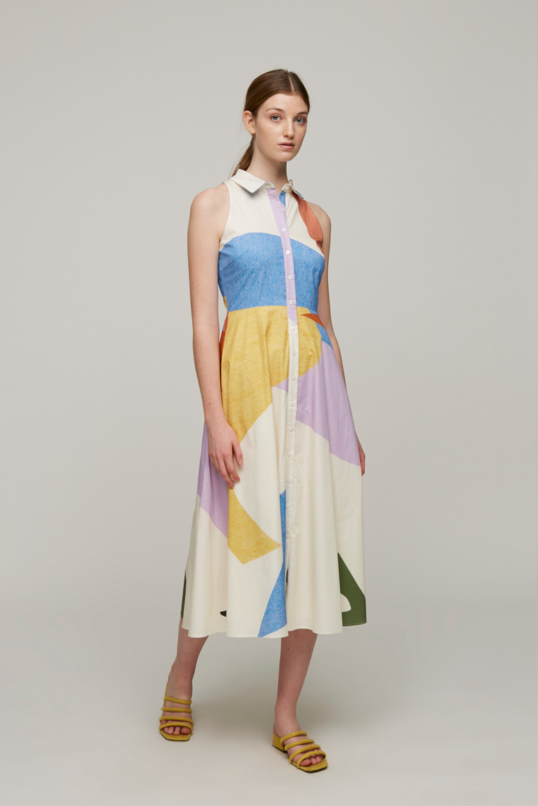 Roadmap Cotton Shirt Dress