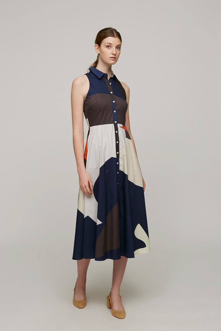 Roadmap Cotton Shirt Dress