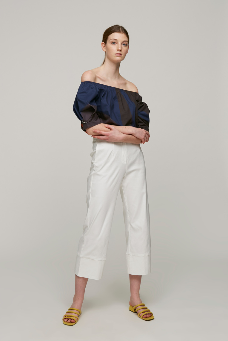 Roadmap Pleat Sleeve Top