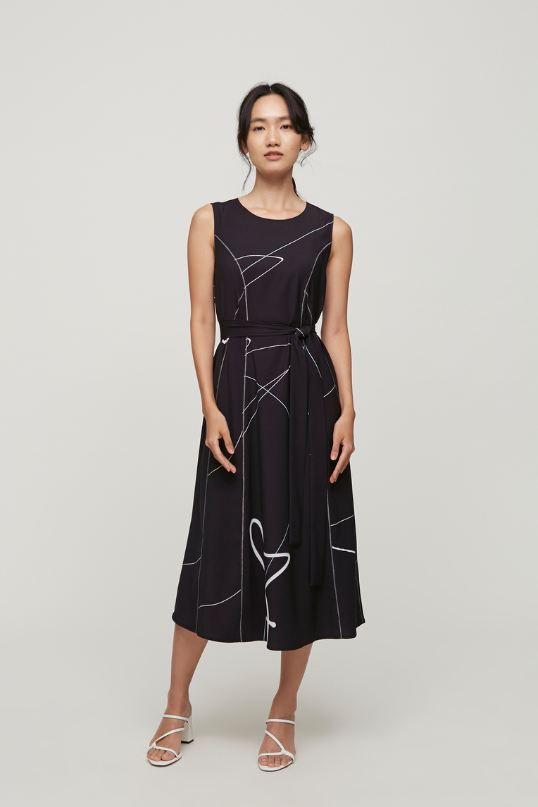 Trail Midi Dress
