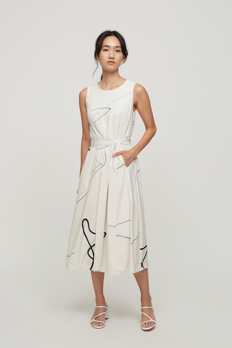 Trail Midi Dress