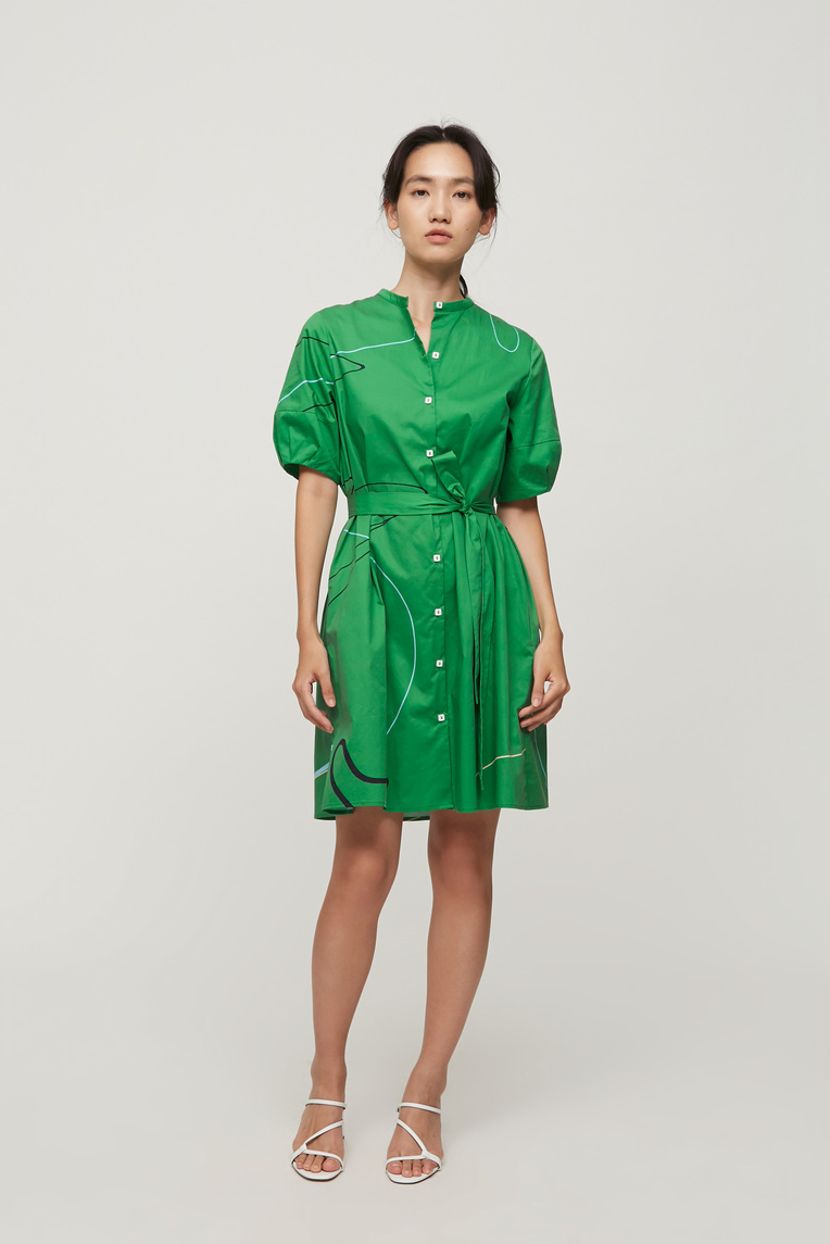 Trail Cotton Boxy Dress