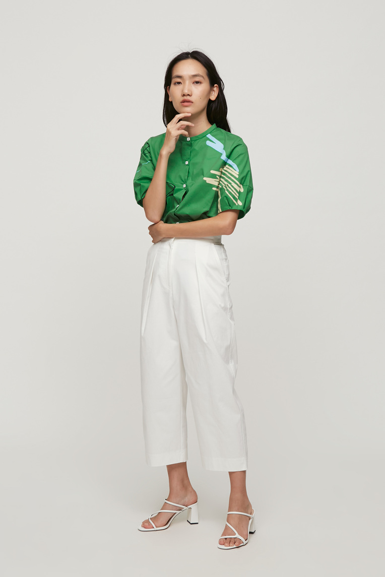 Trail Cotton Boxy Top