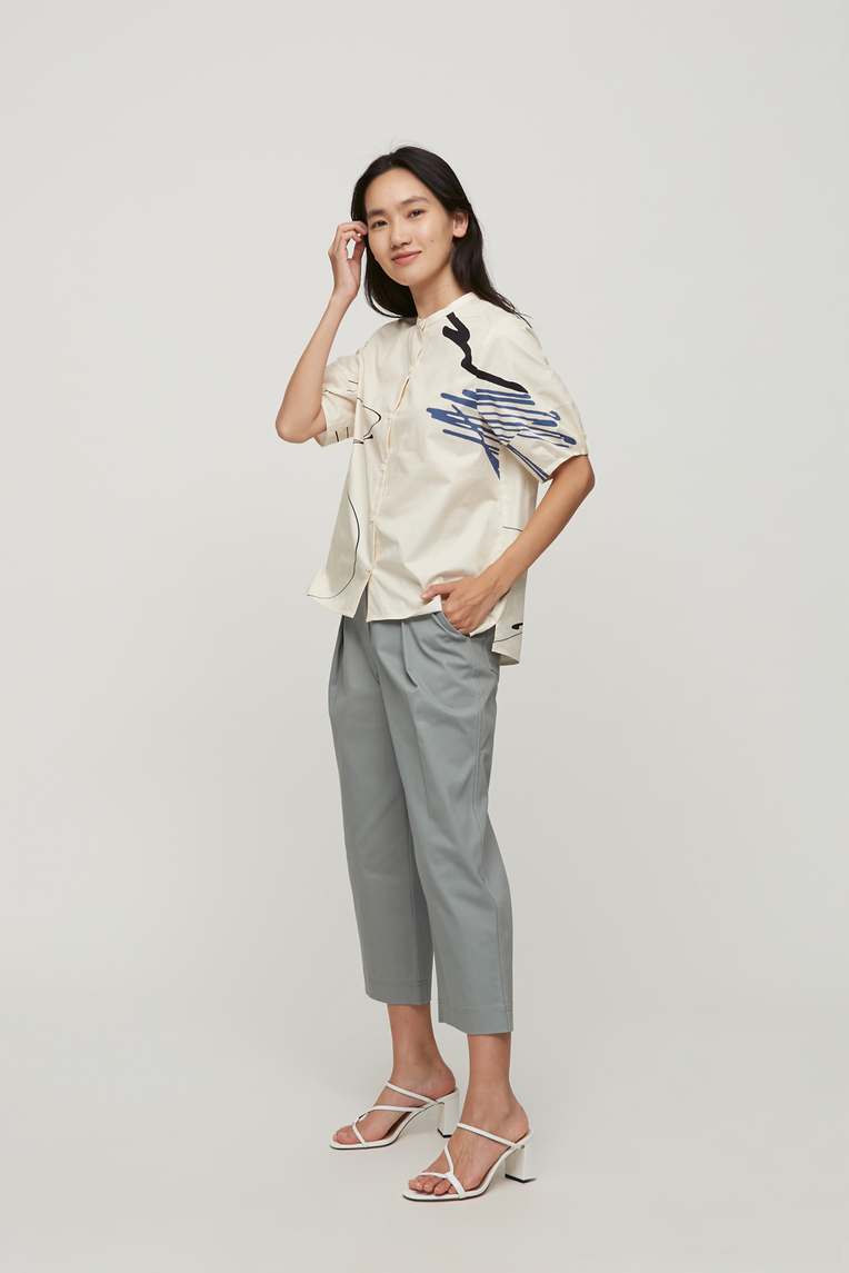 Trail Cotton Boxy Top