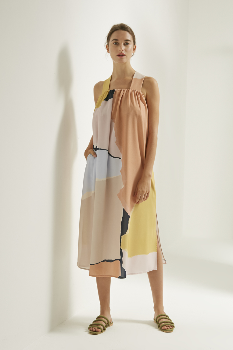 Harbour V-Back Tent Dress