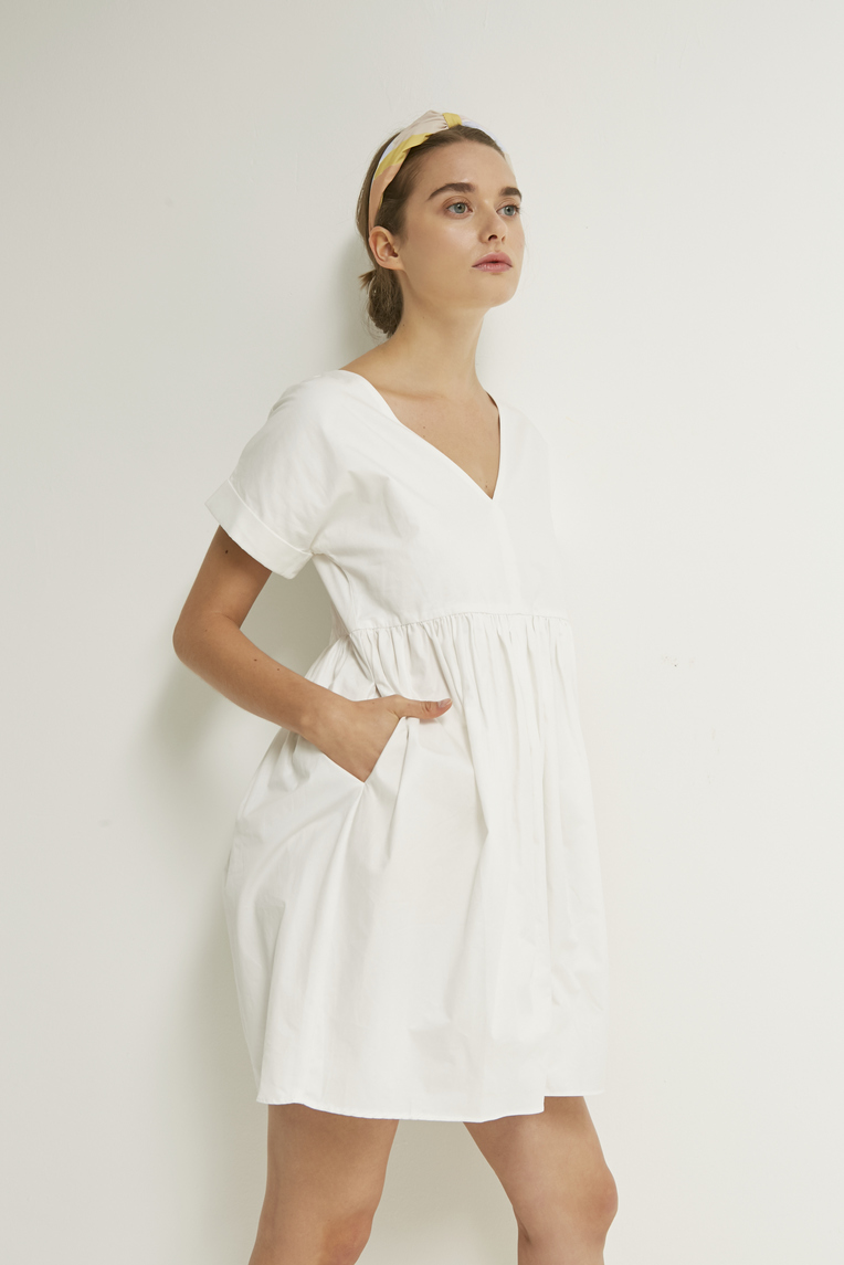 Cotton Shift Dress